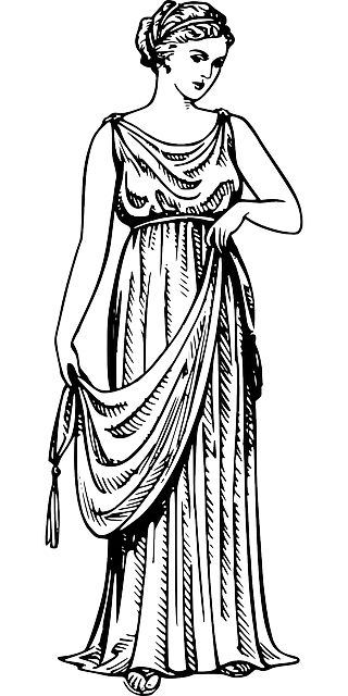 Ancient Greek woman's dress