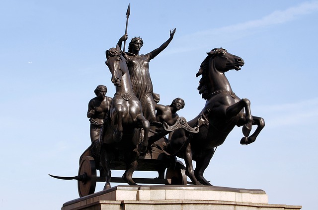 A statue of Boudicca