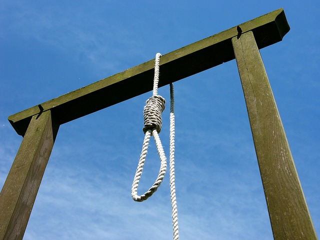 A gallows