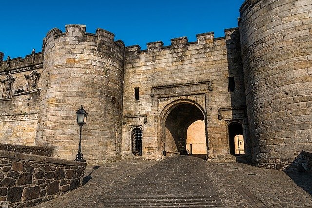 The gate of Stirling Castle