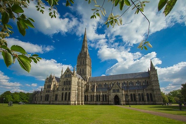 A view of Salisbury Cathedral