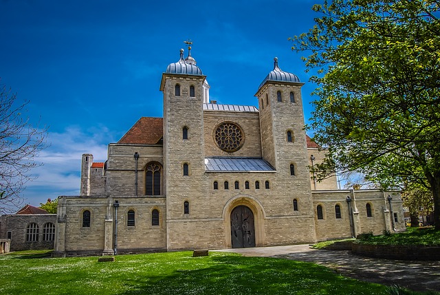 A view of Portsmouth Cathedral