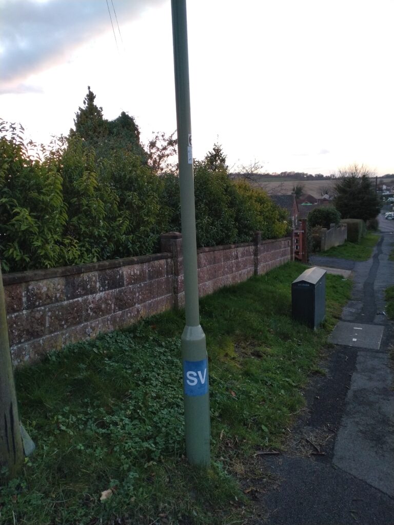 A street in Clanfield