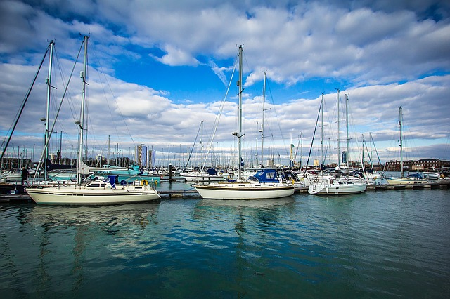 A marina in Gosport