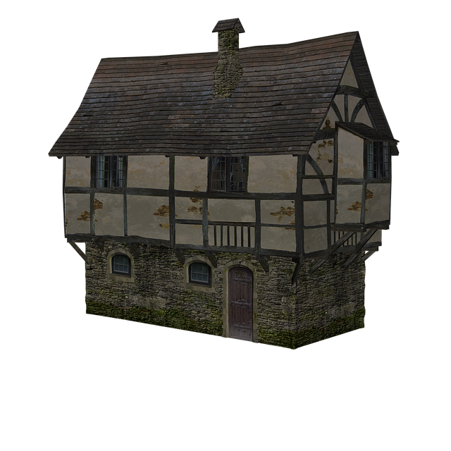 A Tudor house