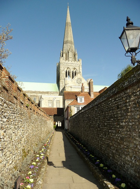 A view of Chichester Cathedral