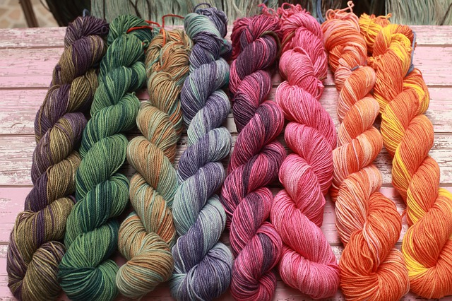 Different wool dyes