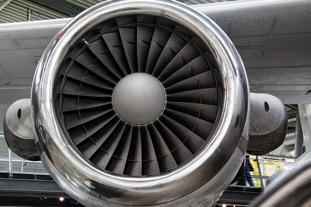 A jet engine