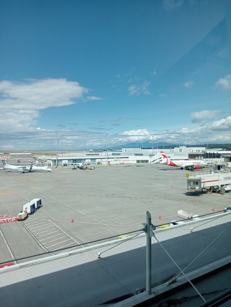 A view of Vancouver Airport