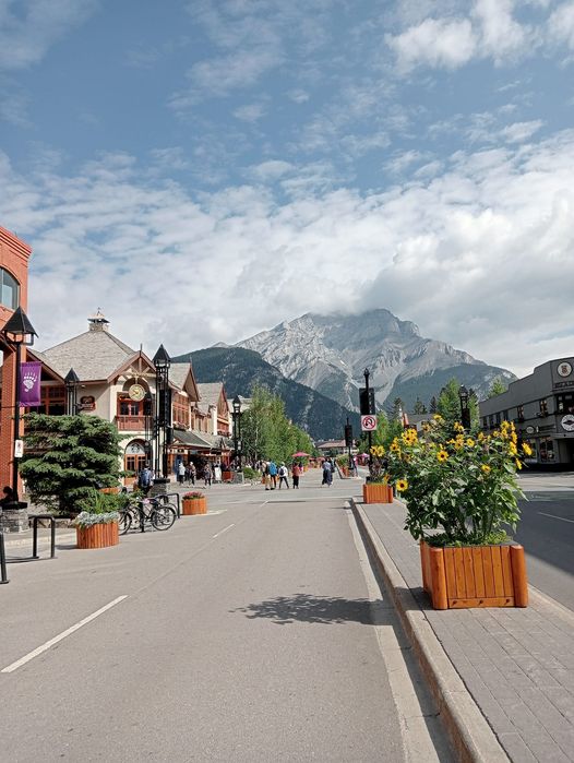 A view of Banff