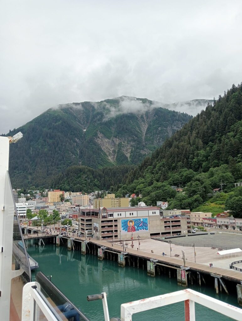 Juneau seen from the cruise ship