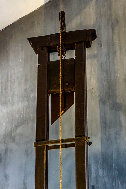 A guillotine