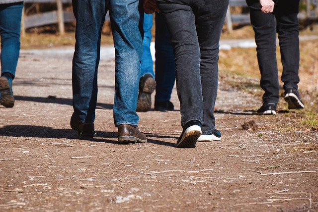 People wearing trousers